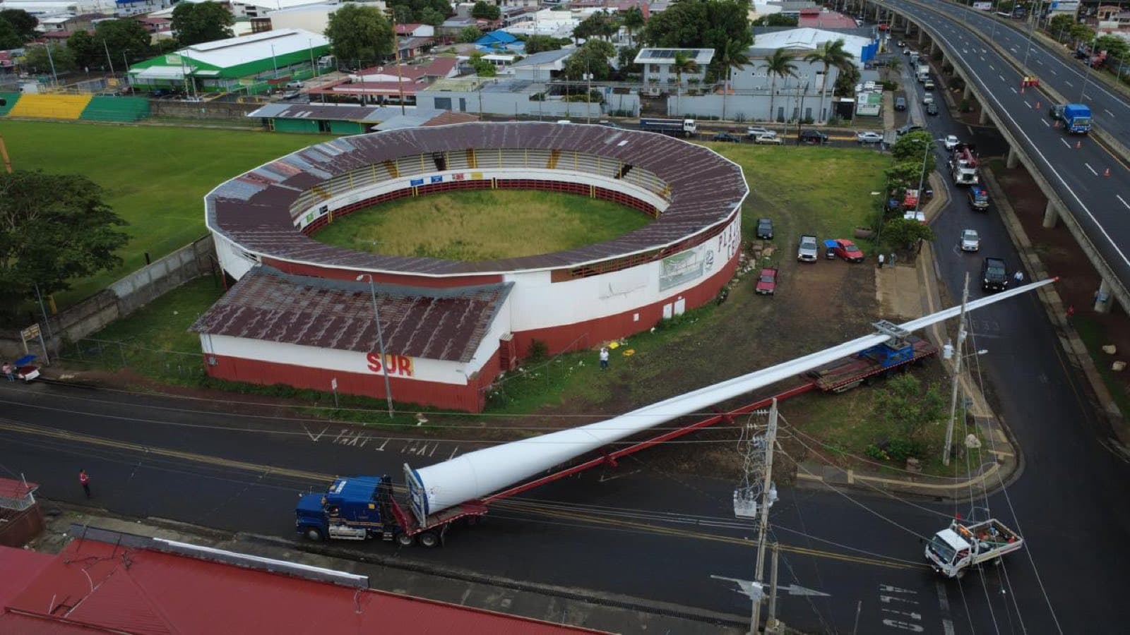 Adecuaciones para el proyecto eólico Las Pavas en Tilarán, Guanacaste, Costa Rica - Obrintec